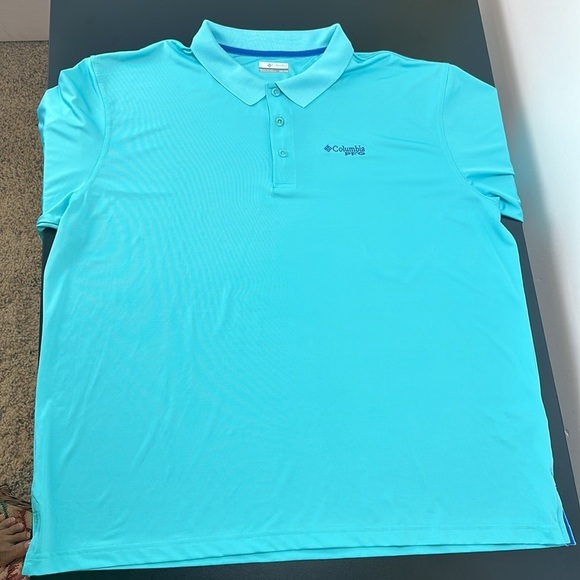 Columbia PFG Omni Shade Omni Wick Low Drag Polo XXL Performance Fishing … - Picture 14 of 14